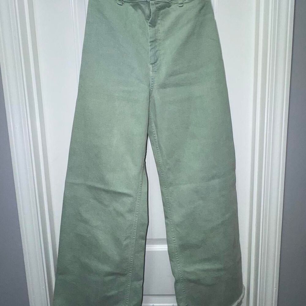 Zara Women's Green Jeans